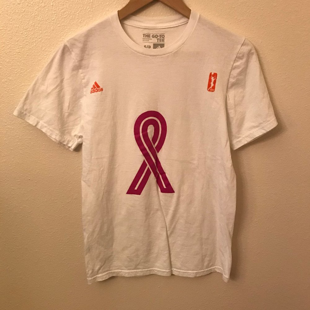 Adidas WNBA Pink Ribbon Shirt